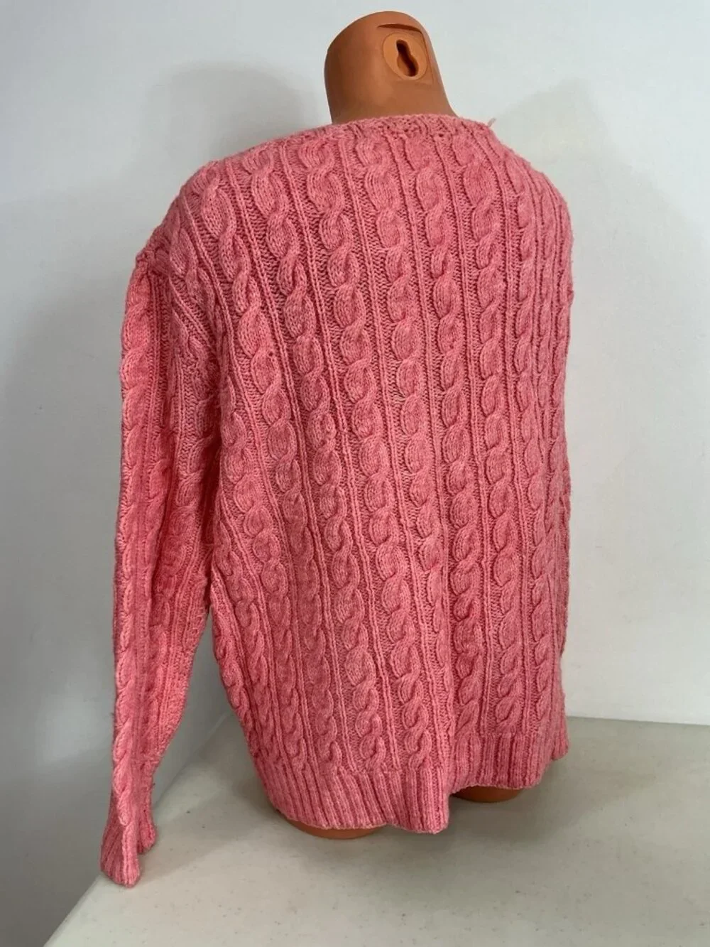 Vintage Wool Cardigan Sweater Womens XL
